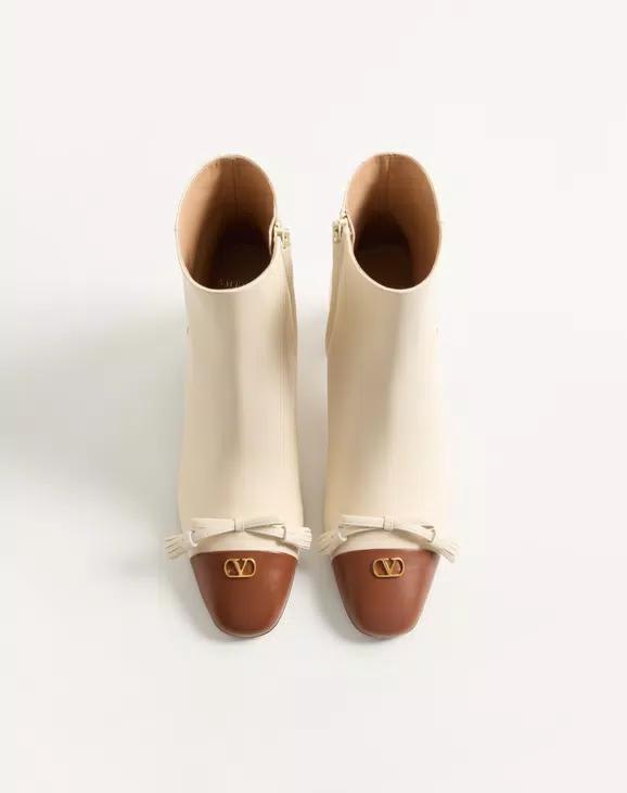 Valentino Valet Du Roi Kidskin Leather Ankle Boot 60Mm - Image 5